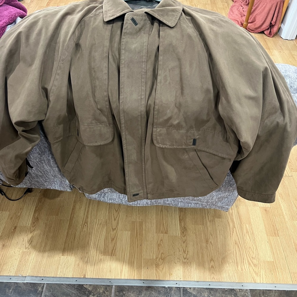 Men's Brown Consensus Outerwear Jacket Size XL